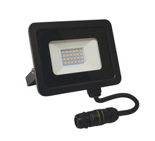 Arbeidslampe inkl. 20 W LED-pære svart 